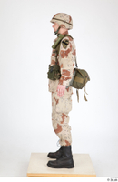  Photos Army Man in Camouflage uniform 7 20th century US Army a poses camouflage whole body 0003.jpg